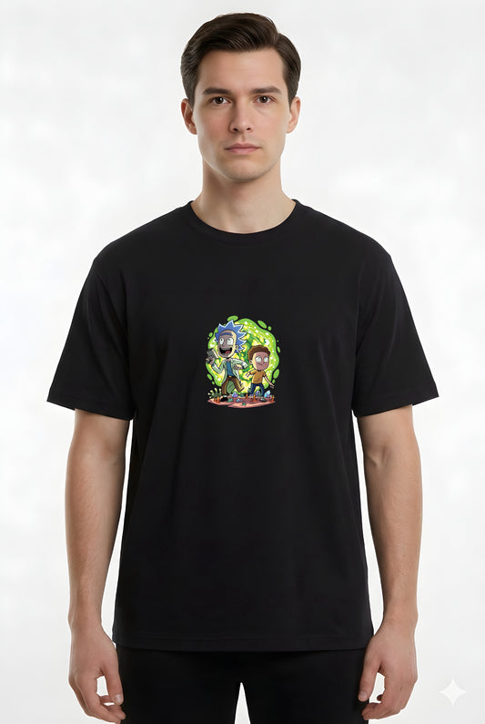 RICK & MORTY UNİSEX T-SHİRT