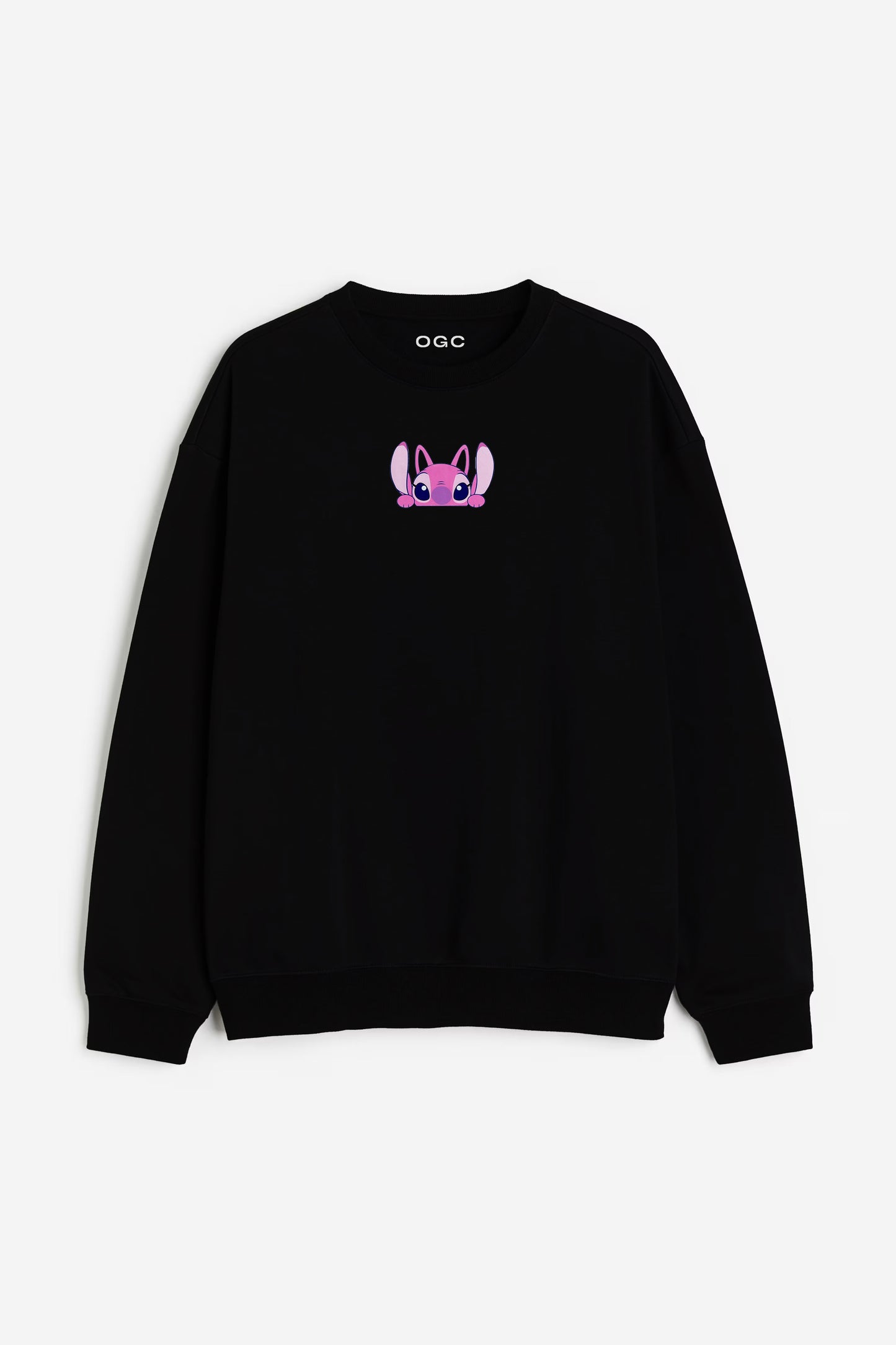 STITCH & ANGEL COMBINATION SWEATSHIRT