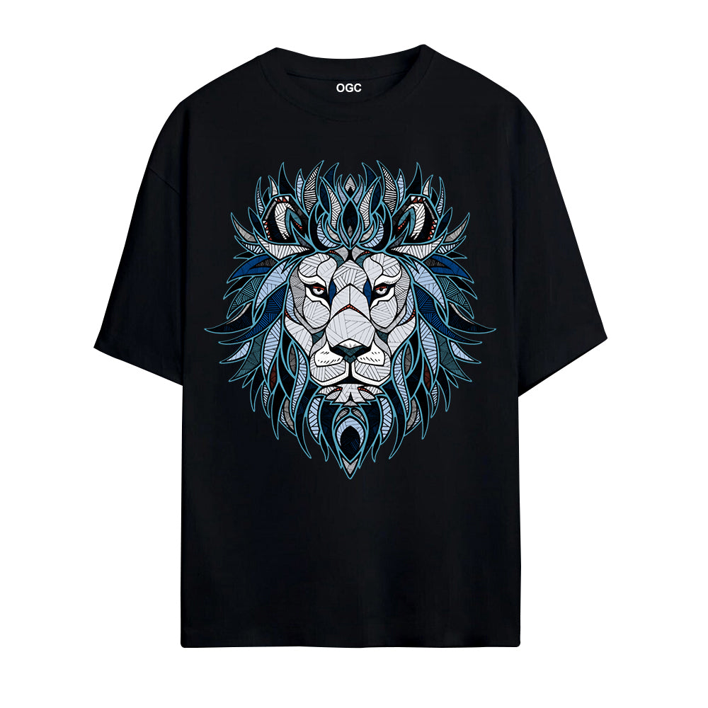 ASLAN OVERSİZED UNİSEX T-SHİRT