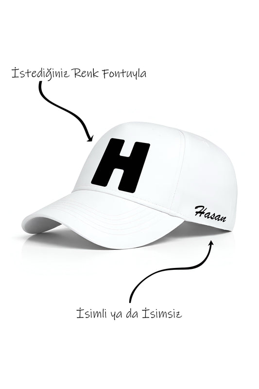 H Harfi Unisex Şapka