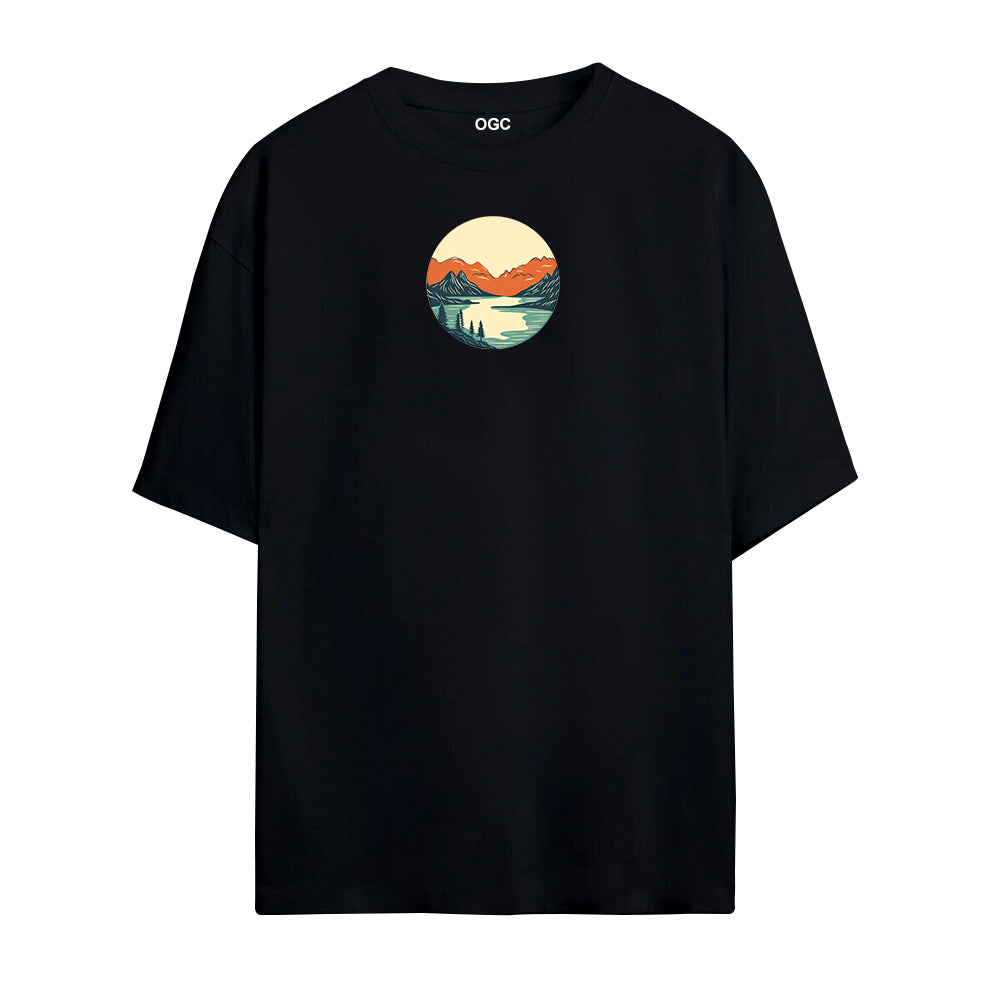 LAKE OVERSIZED UNISEX T-SHIRT