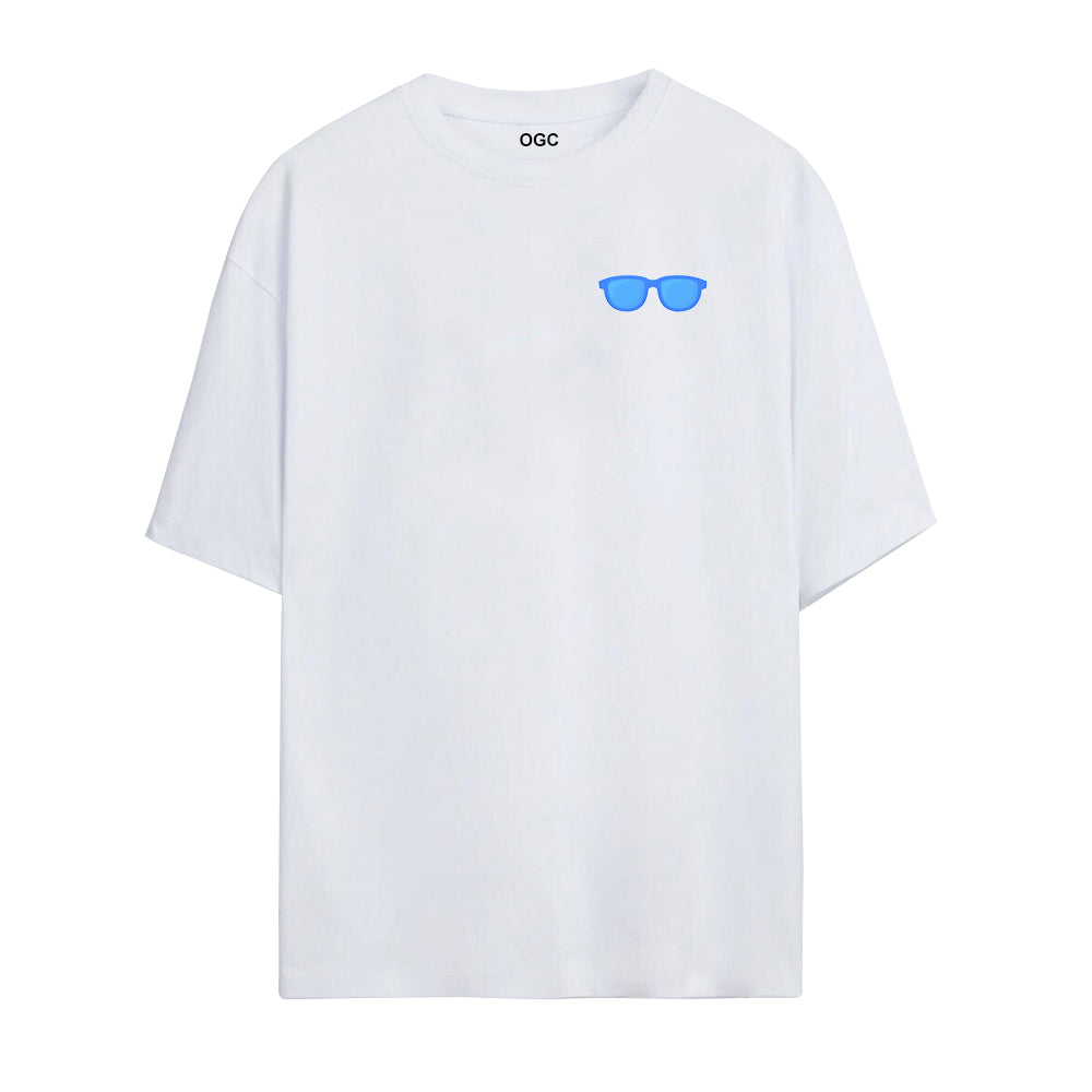 GLASSES OVERSIZED UNISEX T-SHIRT