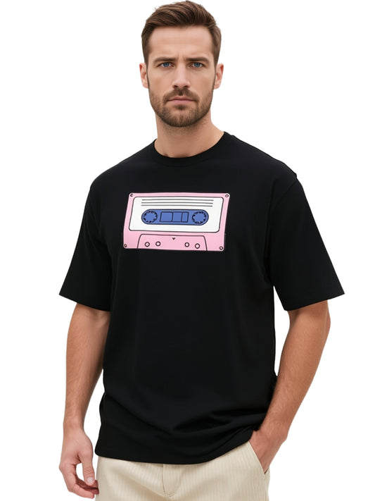 KASET OVERSİZED UNİSEX T-SHİRT