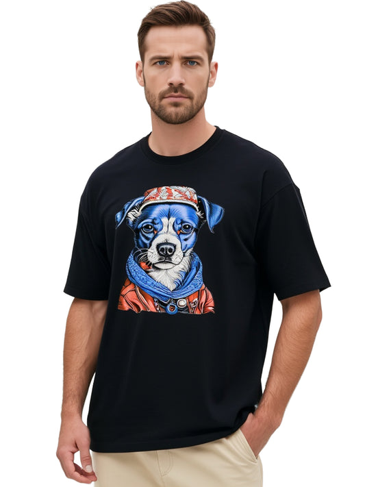 KÖPEK OVERSİZED UNİSEX T-SHİRT