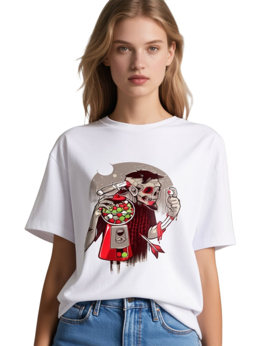 ÖLÜM OVERSİZED UNİSEX T-SHİRT