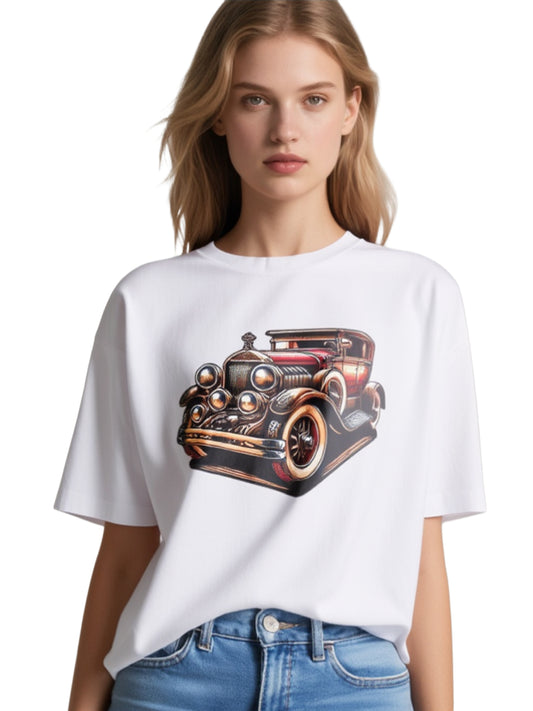 RETRO OVERSİZED UNİSEX T-SHİRT