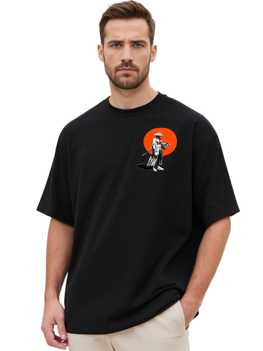 SAMURAİ OVERSİZED UNİSEX T-SHİRT