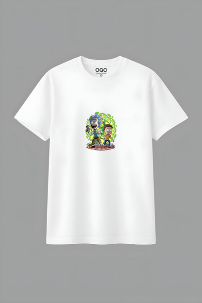 RICK & MORTY UNİSEX T-SHİRT