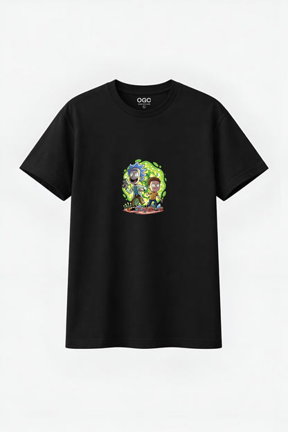 RICK & MORTY UNİSEX T-SHİRT
