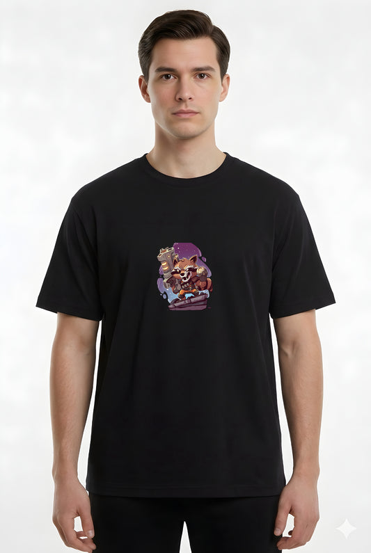 RACOON UNİSEX T-SHİRT