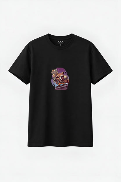 RACOON UNİSEX T-SHİRT