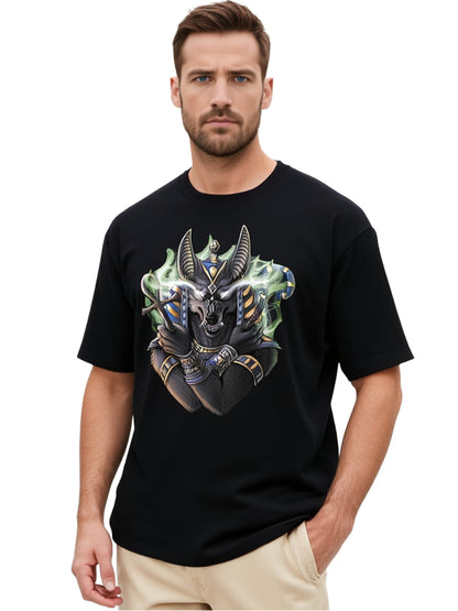 ANUBIS OVERSIZED UNISEX T-SHIRT