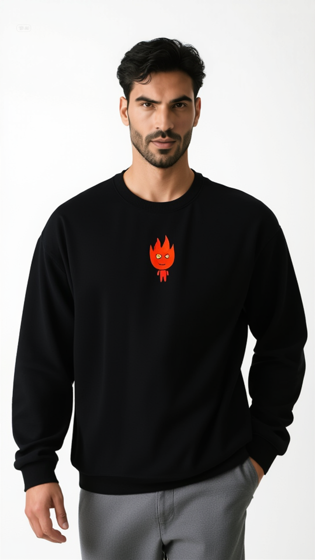 ATEŞ & SU KOMBİN SWEATSHİRT