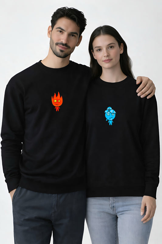 ATEŞ & SU KOMBİN SWEATSHİRT