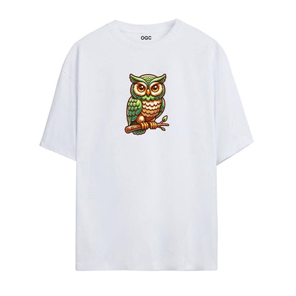 OWL OVERSIZED UNISEX T-SHIRT