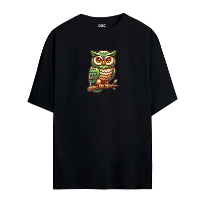 OWL OVERSIZED UNISEX T-SHIRT
