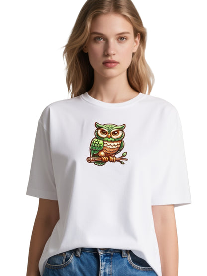 OWL OVERSIZED UNISEX T-SHIRT
