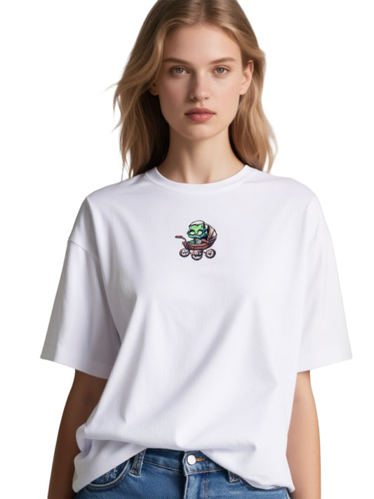 BEBEK ZOMBİ OVERSİZED UNİSEX T-SHİRT