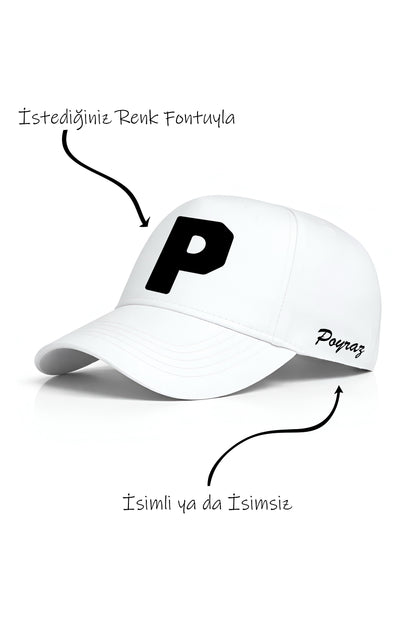 P Harfi Unisex Şapka