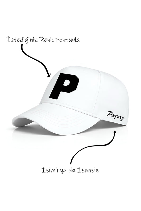 P Harfi Unisex Şapka