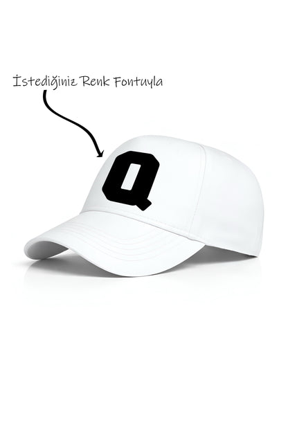 Q Harfi Unisex Şapka