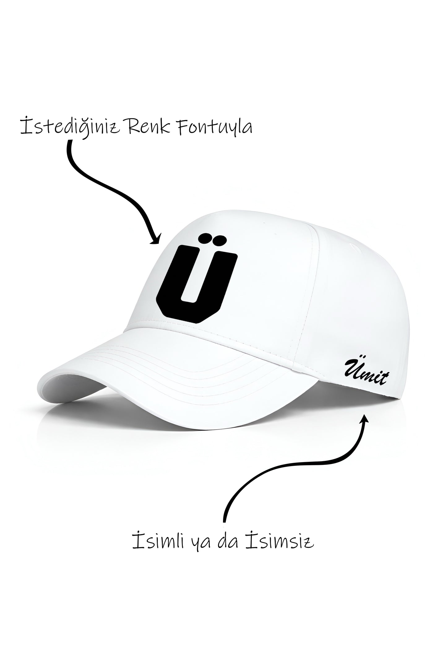 Ü Harfi Unisex Şapka