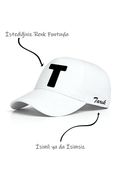 T Harfi Unisex Şapka