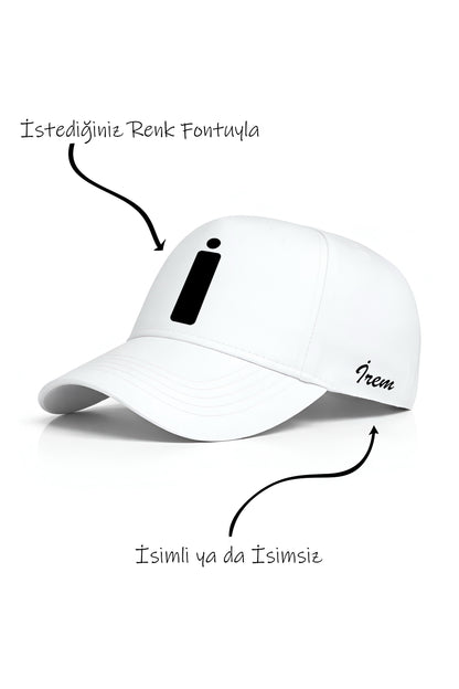 İ Harfi Unisex Şapka