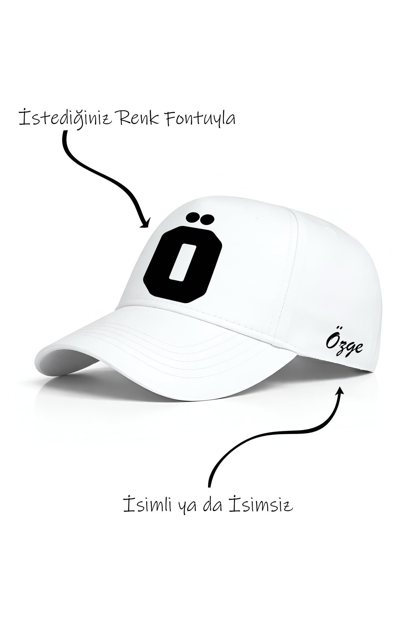 Ö Harfi Unisex Şapka