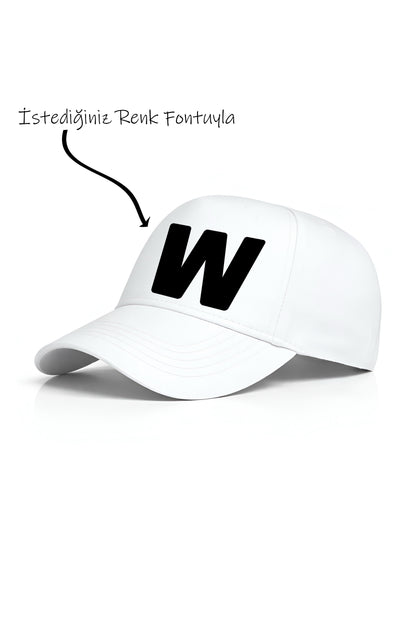 W Harfi Unisex Şapka