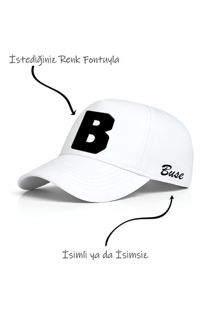 B Harfi Unisex Şapka
