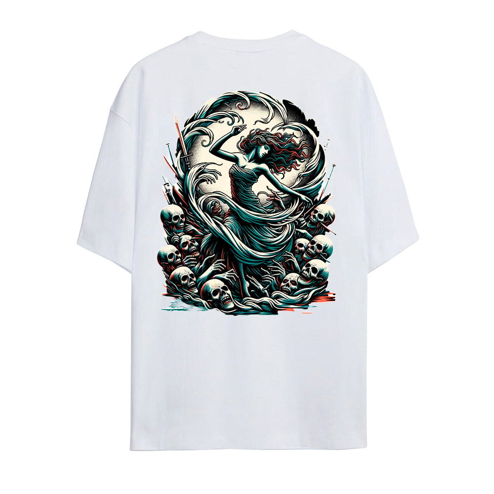 HELL OVERSIZED UNISEX T-SHIRT