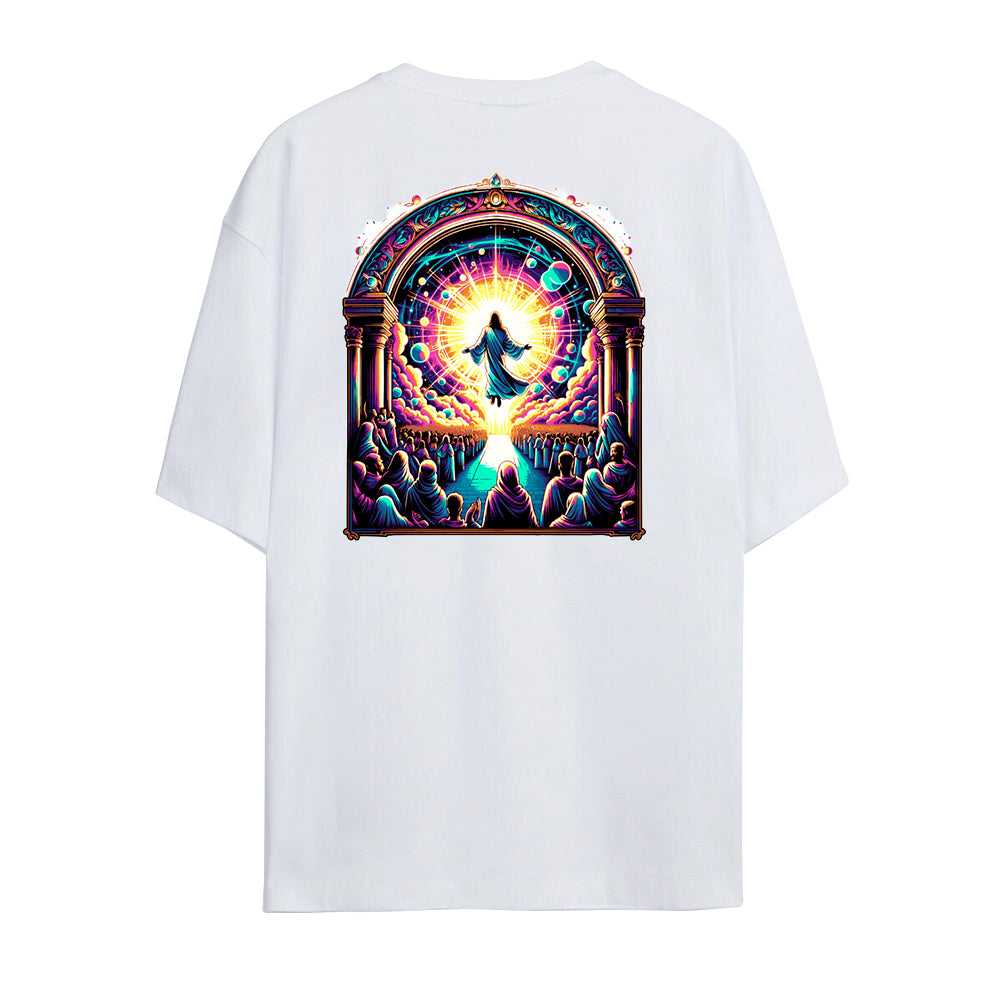 HEAVEN OVERSIZED UNISEX T-SHIRT