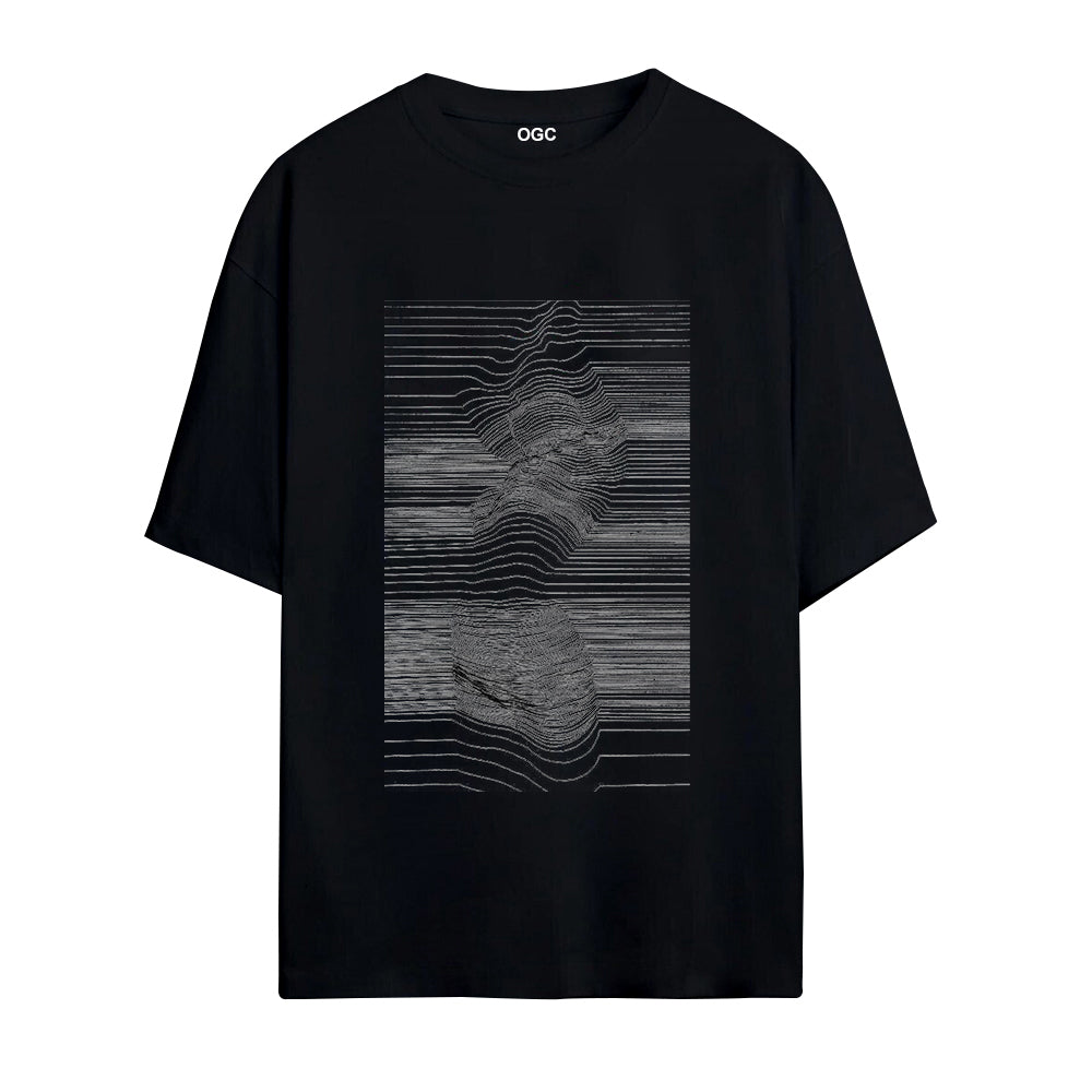 STRIPED OVERSIZED UNISEX T-SHIRT