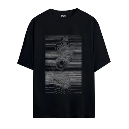 STRIPED OVERSIZED UNISEX T-SHIRT