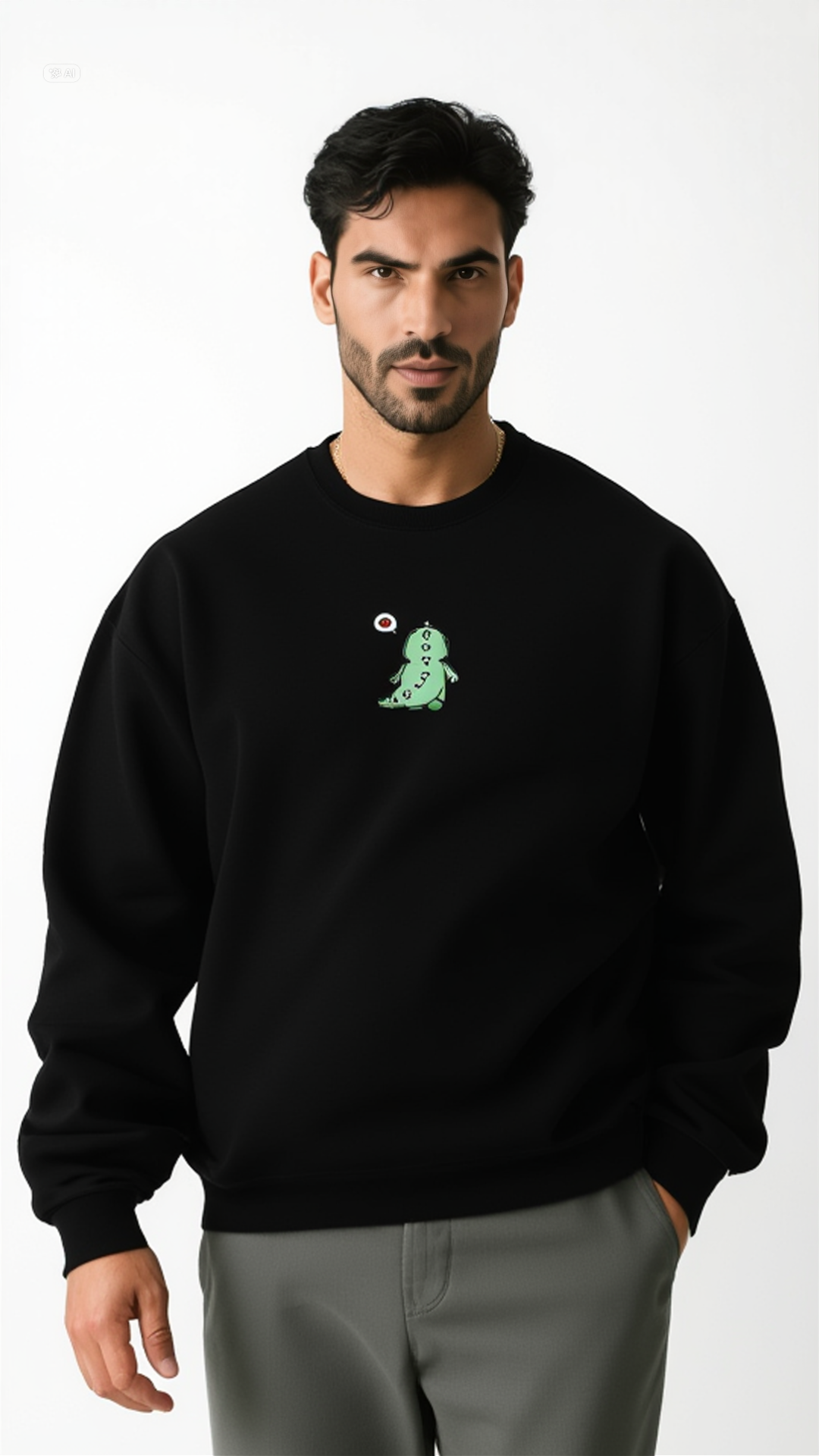 DINO COMBINATION SWEATSHIRT