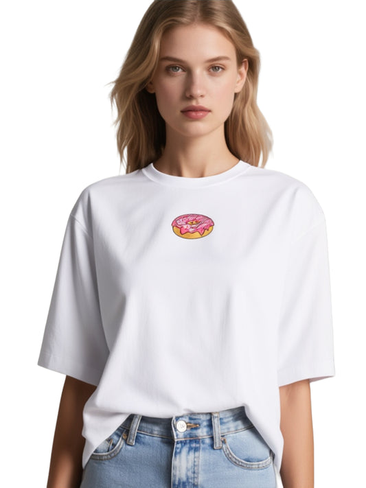 DONUT OVERSİZED UNİSEX T-SHİRT