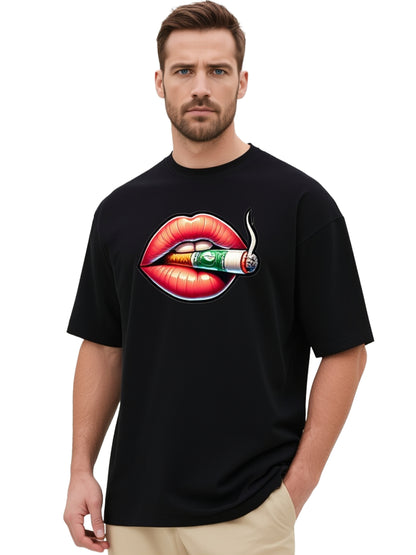 LIPS OVERSIZED UNISEX T-SHIRT