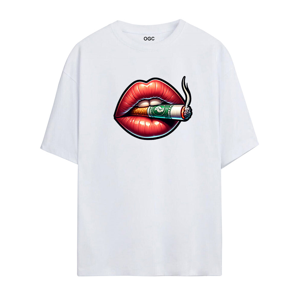 LIPS OVERSIZED UNISEX T-SHIRT