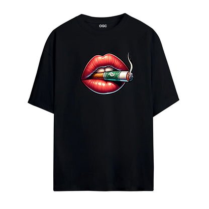 LIPS OVERSIZED UNISEX T-SHIRT