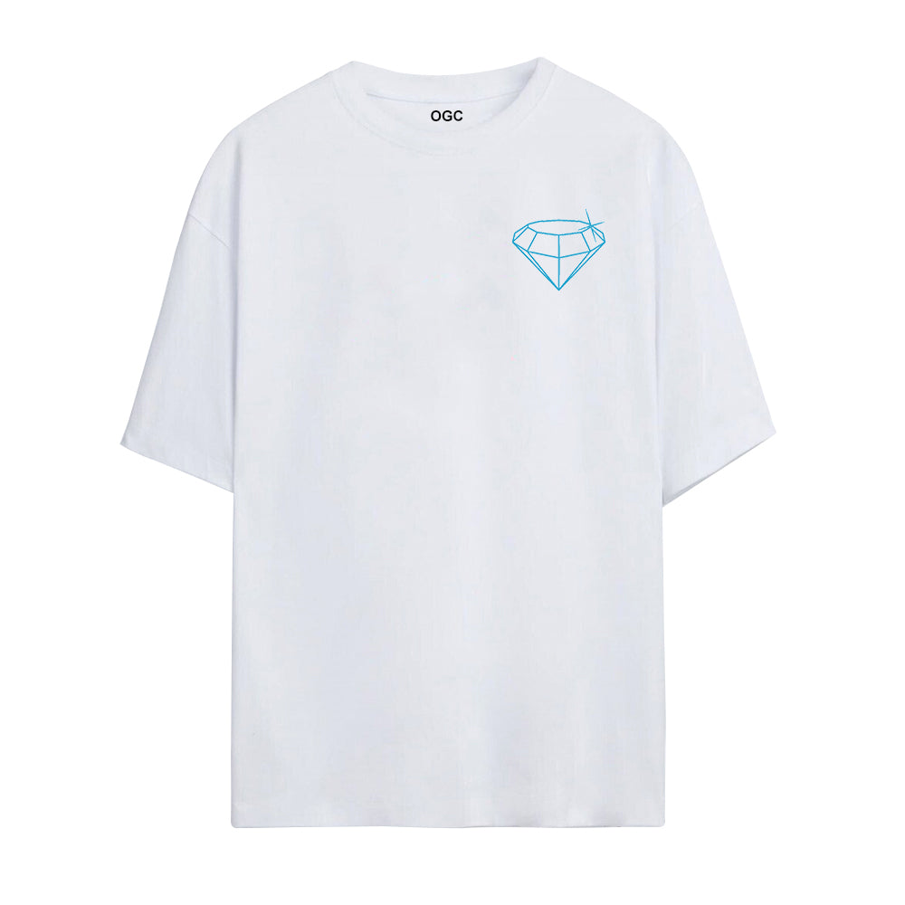 DIAMOND OVERSIZED UNISEX T-SHIRT