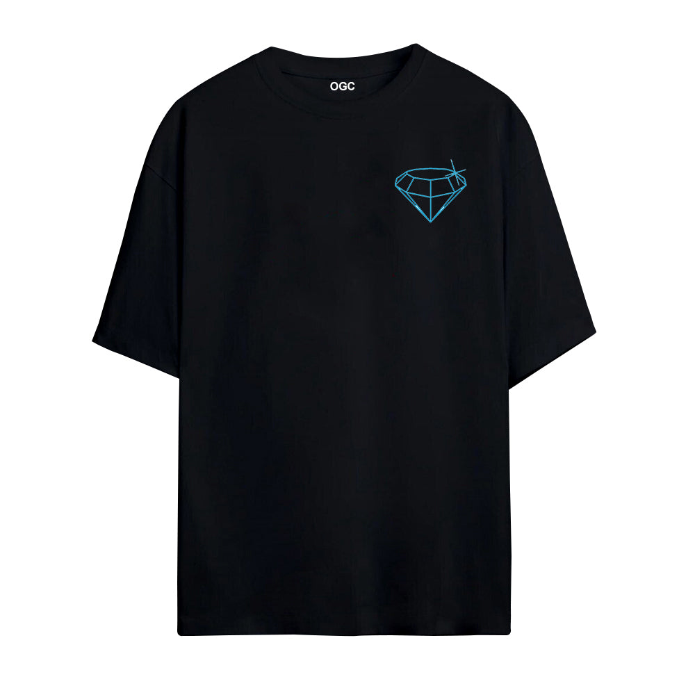 DIAMOND OVERSIZED UNISEX T-SHIRT