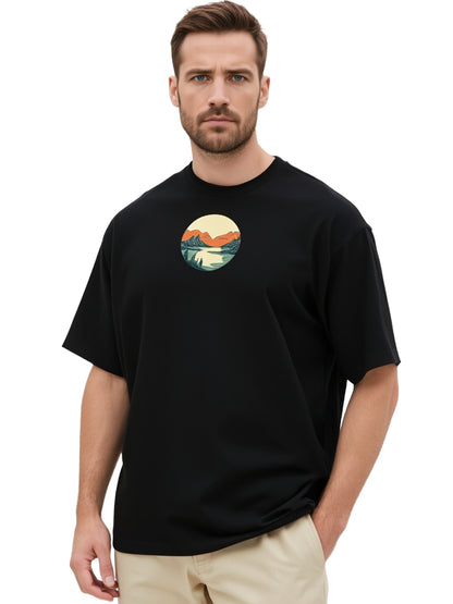 LAKE OVERSIZED UNISEX T-SHIRT