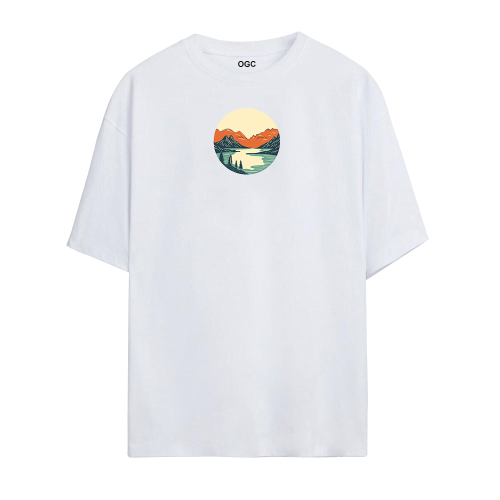 LAKE OVERSIZED UNISEX T-SHIRT