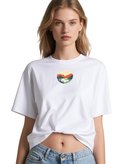 LAKE OVERSIZED UNISEX T-SHIRT