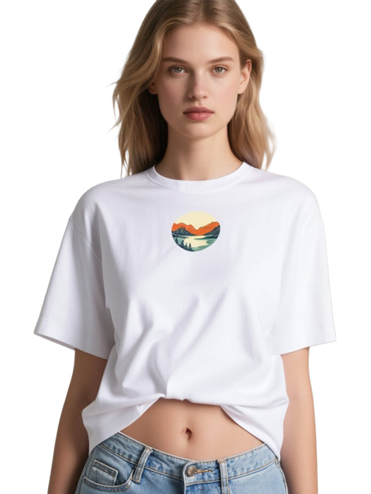 LAKE OVERSIZED UNISEX T-SHIRT
