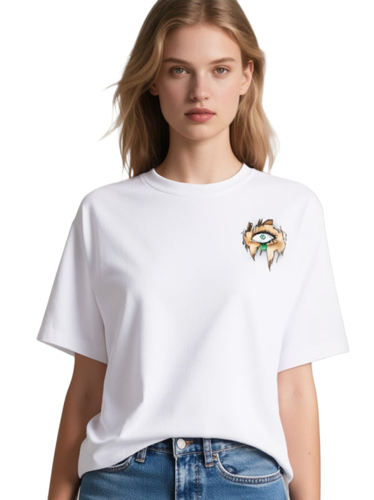 GÖZ 2 OVERSİZED UNİSEX T-SHİRT