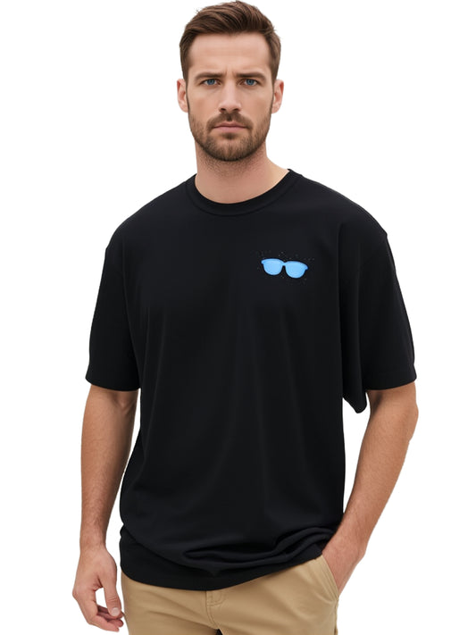 GLASSES OVERSIZED UNISEX T-SHIRT