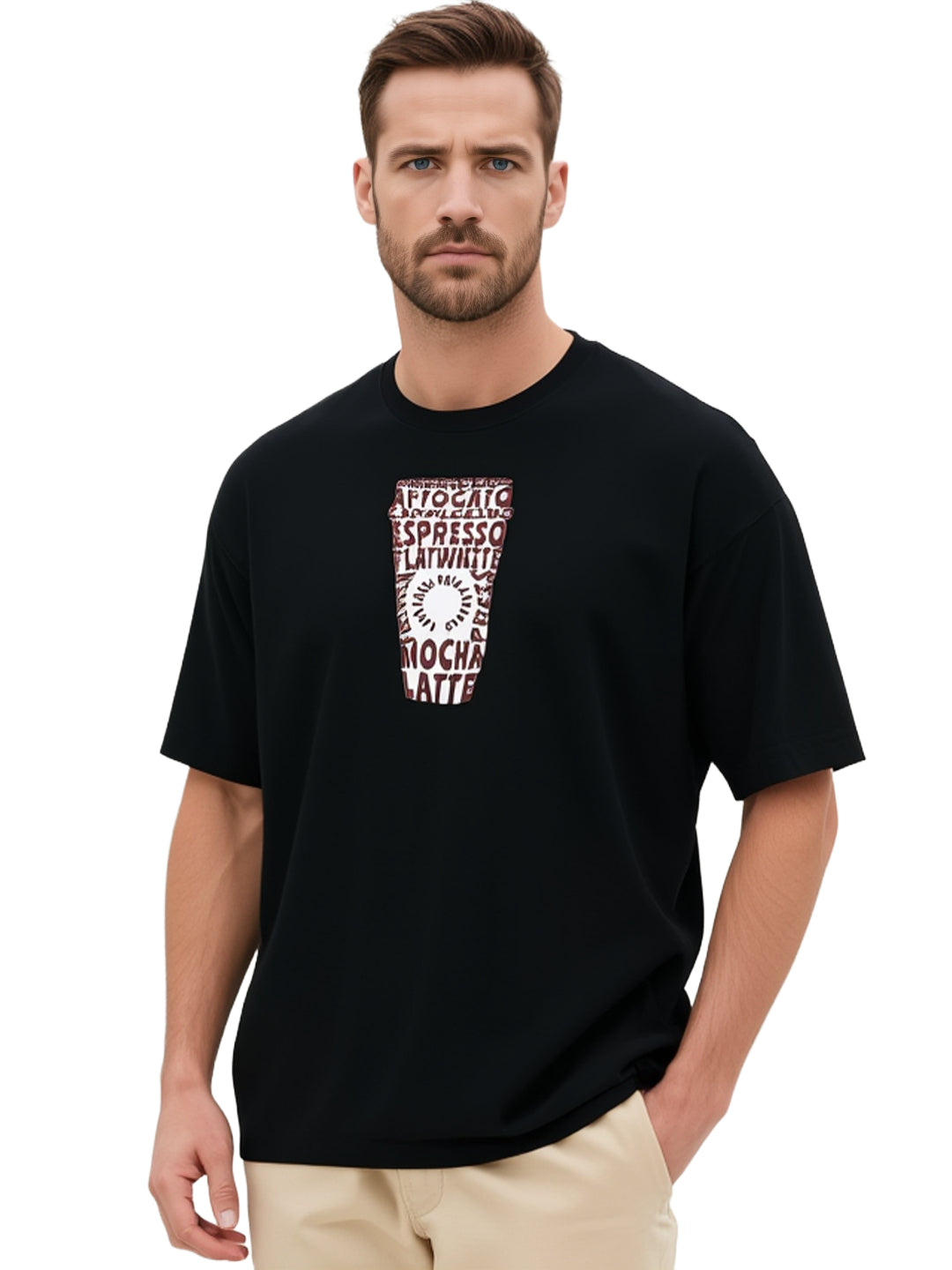 COFFEE OVERSIZED UNISEX T-SHIRT
