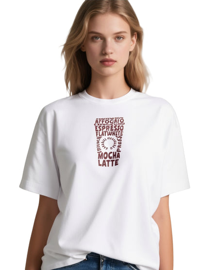 COFFEE OVERSIZED UNISEX T-SHIRT